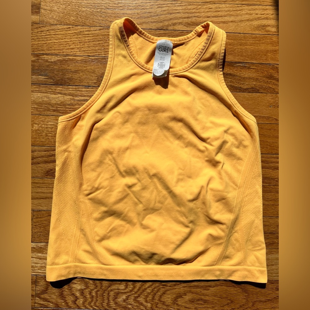 Athleta Girl Yellow Tank Top